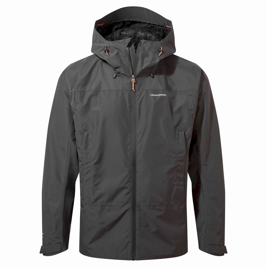 Black Craghoppers Creevey Men's Jackets | DPG6294AN