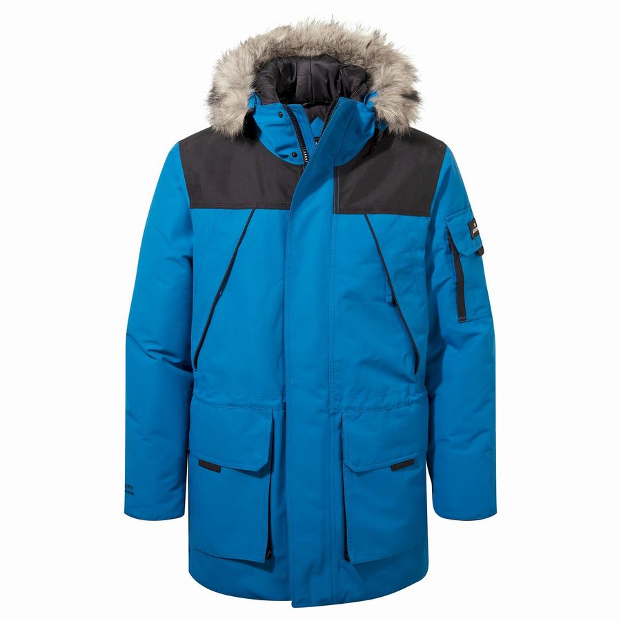 Blue Black Craghoppers Bishorn II Insulated Men's Jackets | JRF7325PS