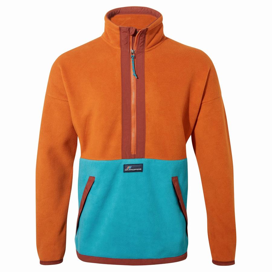 Blue Craghoppers Spindle Half Zip Women's Sweaters | FOV6128FY