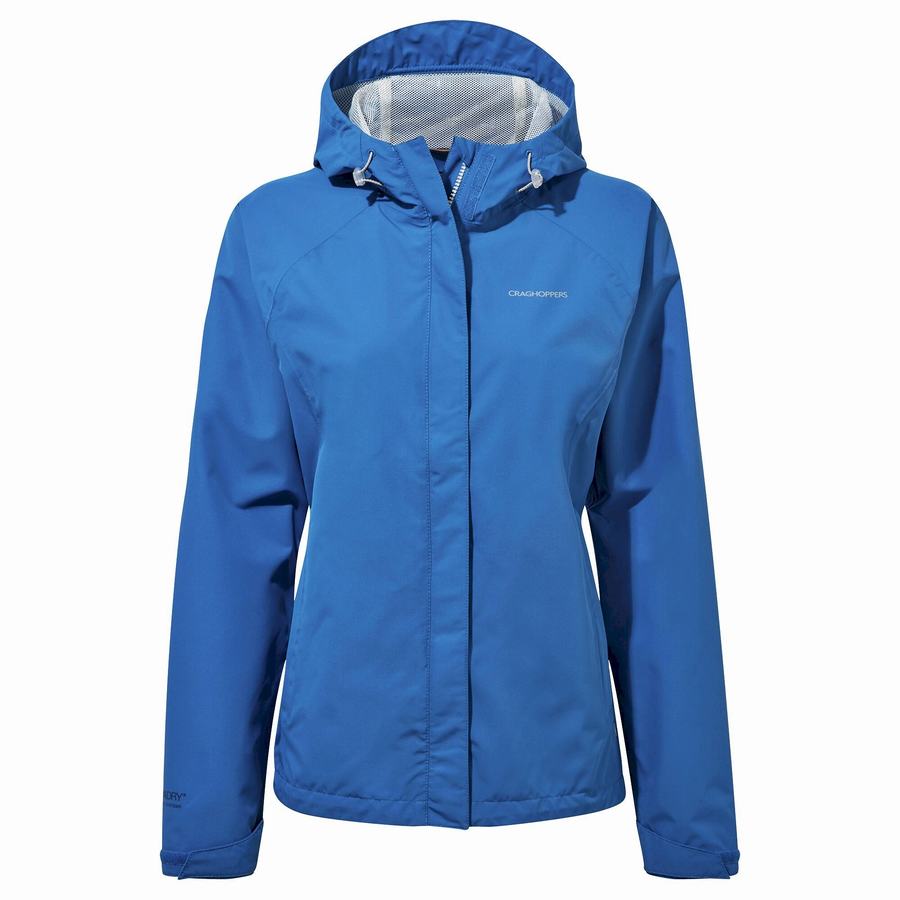 Blue Craghoppers Waterproof Orion Women's Jackets | CGN8541GM