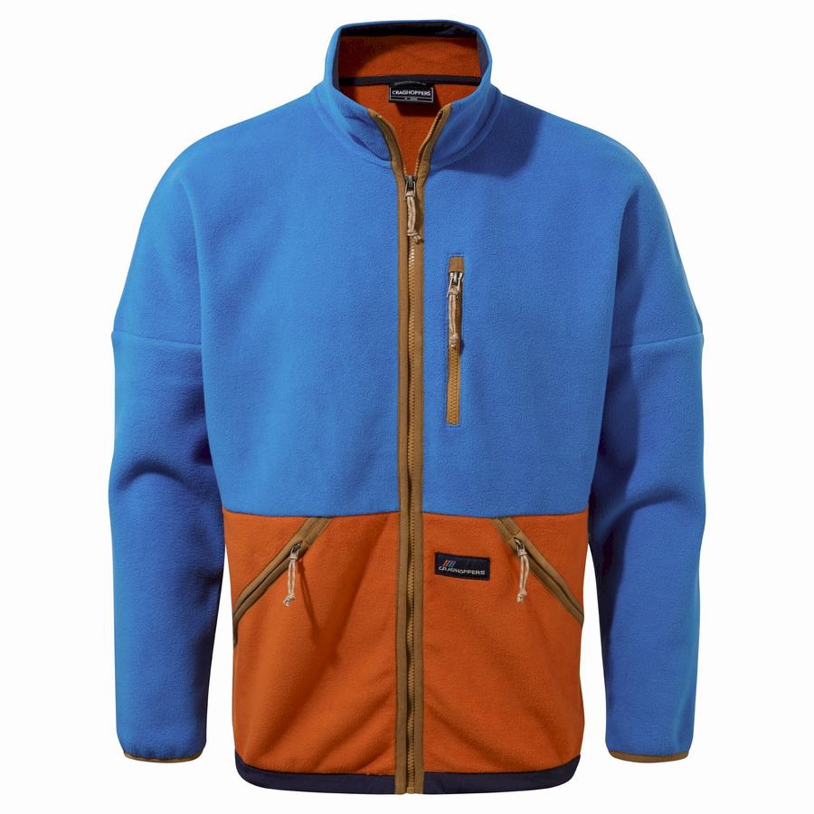 Blue Craghoppers Whitlaw Men's Sweaters | XEN3537BO