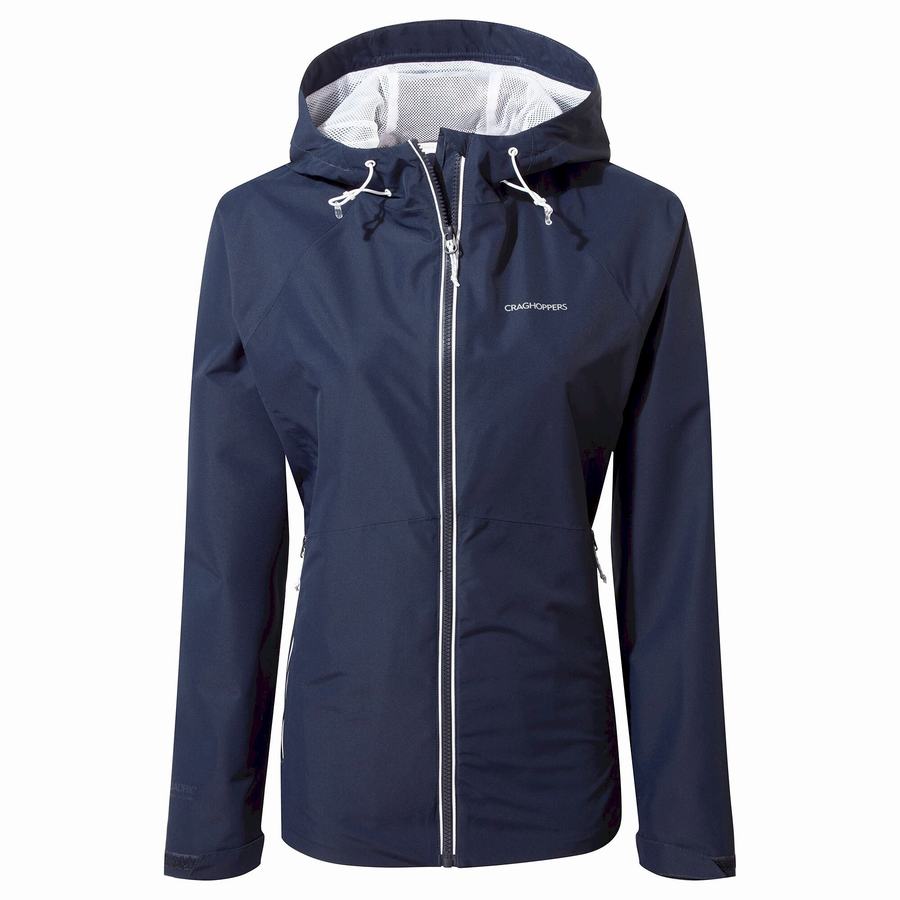 Blue Navy Craghoppers Brielle Women's Jackets | BBY2969TI