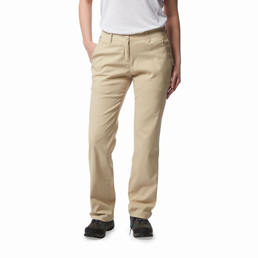 Brown Craghoppers Kiwi Pro II Women's Trousers | ADA5547ZP