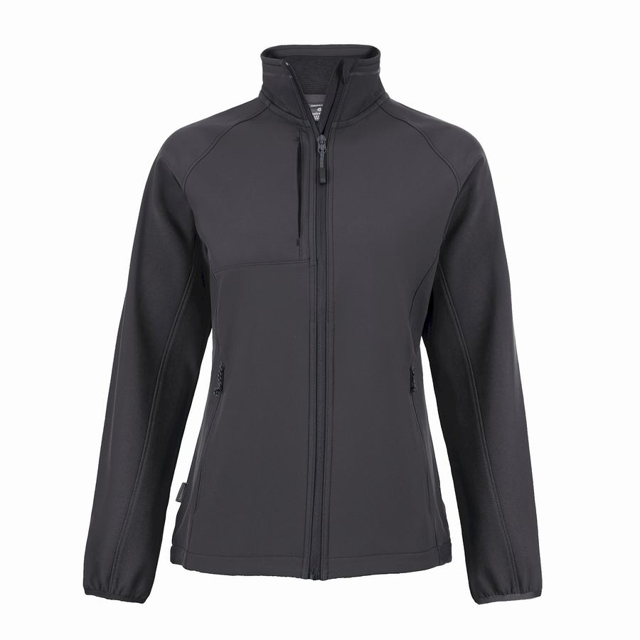 Dark Grey Craghoppers Expert Basecamp Softshell Women's Jackets | KVZ2274UV