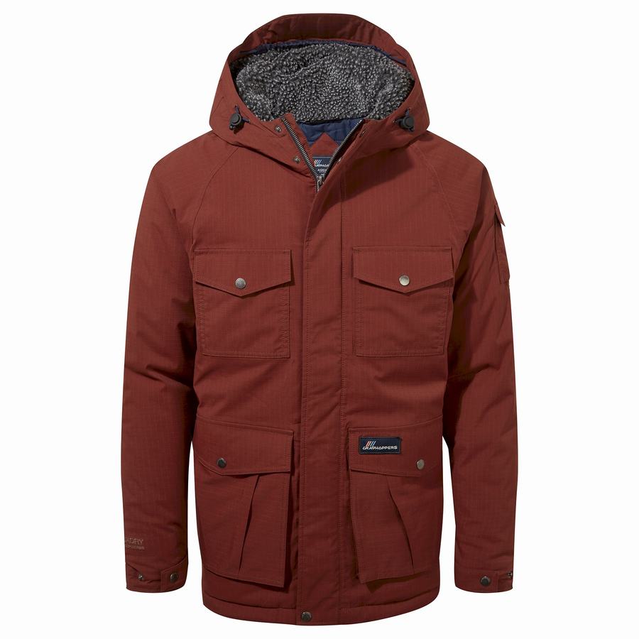 Deep Red Craghoppers Waverley Thermic Women's Jackets | KUI245IR