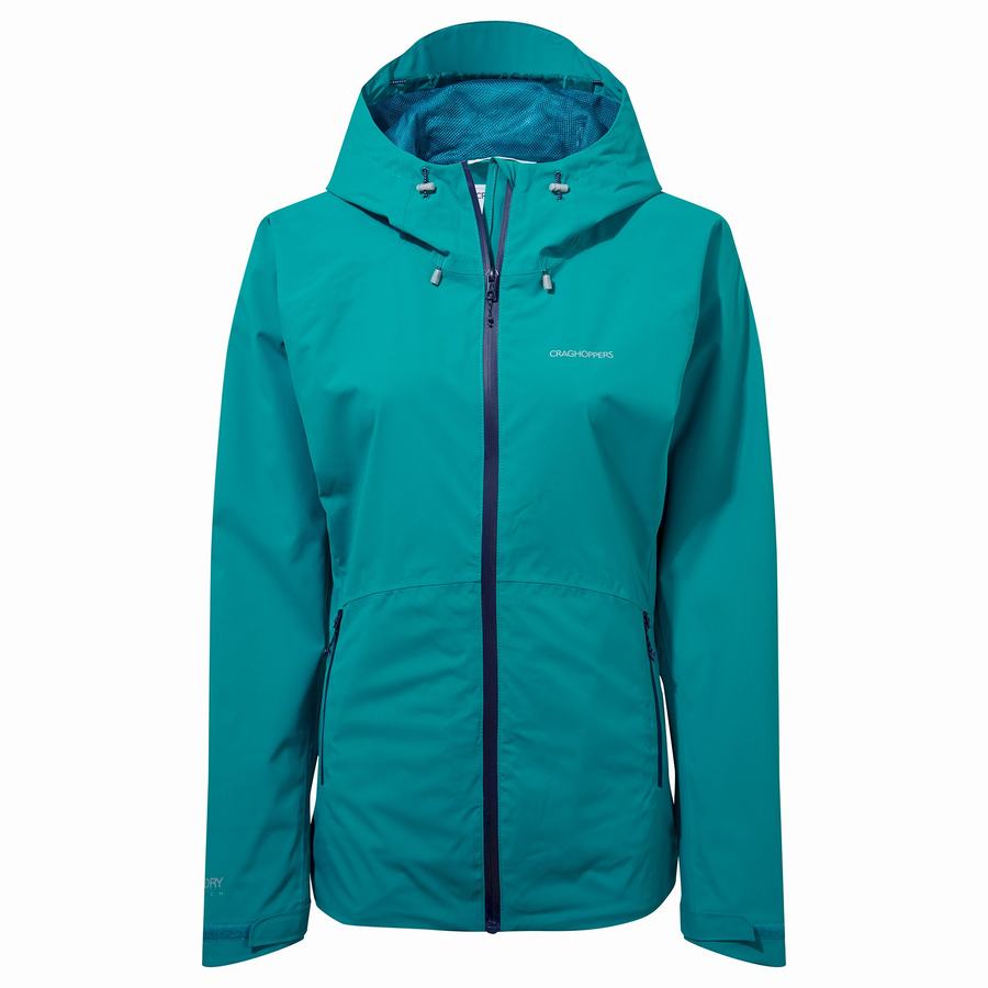 Green Craghoppers Anza Women's Jackets | CNI9434WI