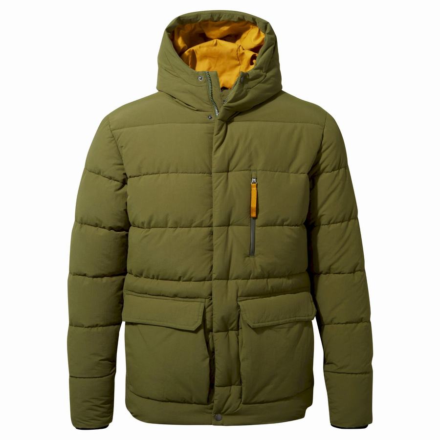 Green Craghoppers Insulated Cromarty Men's Jackets | XPX3160PV