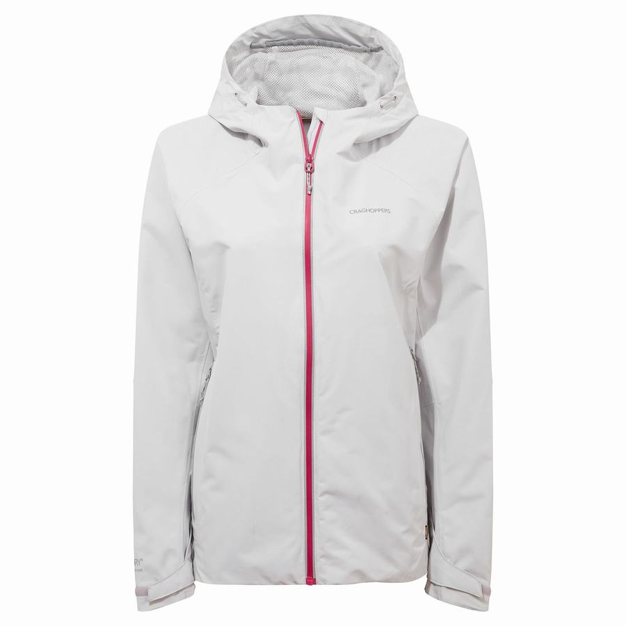 Grey Craghoppers Waterproof Atlas Women's Jackets | TID3580ZS