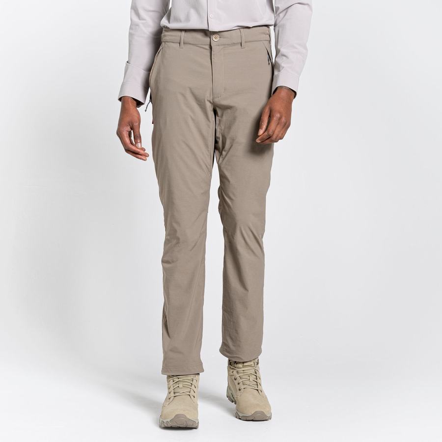 Khaki Craghoppers NosiLife Pro II Men's Trousers | IJD756HN