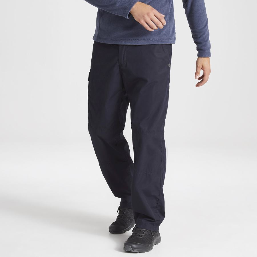 Navy Craghoppers Kiwi Classic Men's Trousers | HJG482NJ