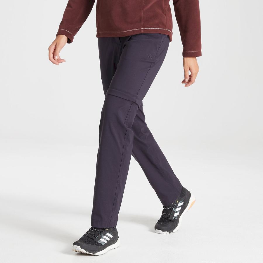 Navy Craghoppers Kiwi Pro II Women's Trousers | KDT2289WZ