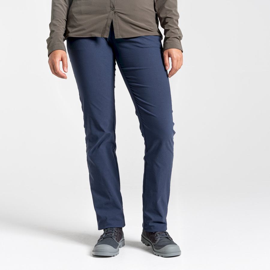 Navy Craghoppers NosiLife Clara II Women's Trousers | OTE626LK