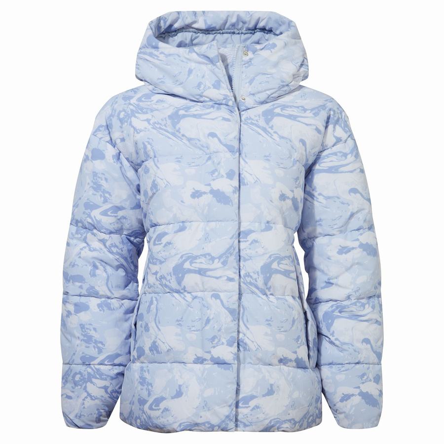 White Craghoppers Madora Insulated Hooded Women's Jackets | FQM9773LC