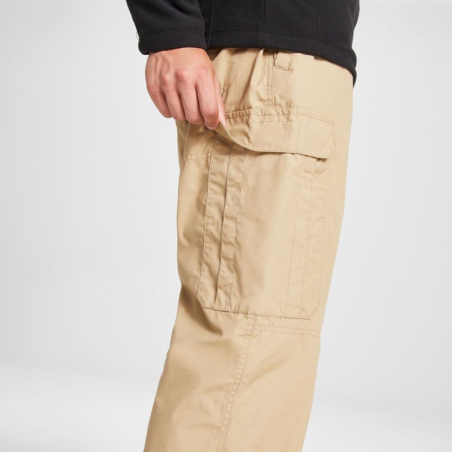 Beige Craghoppers Kiwi Classic Men's Trousers | GWL973HF