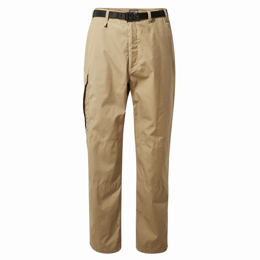 Beige Craghoppers Kiwi Classic Men's Trousers | GWL973HF