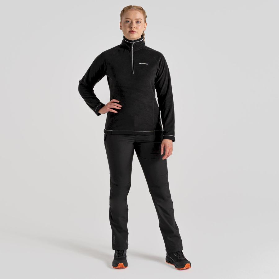 Black Craghoppers Airedale II Waterproof Women's Trousers | VVO7121TZ