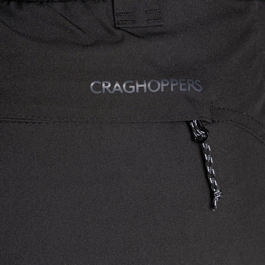 Black Craghoppers Aysgarth II Thermo Waterproof Women's Trousers | DAH364AX