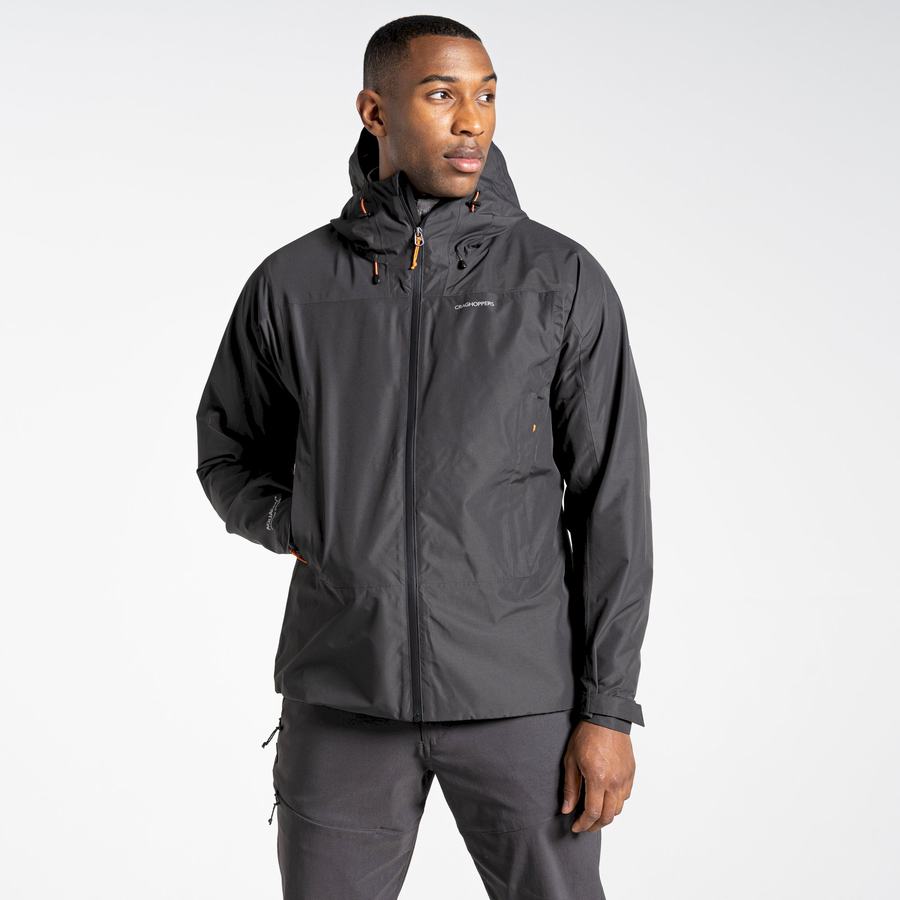 Black Craghoppers Creevey Men's Jackets | DPG6294AN