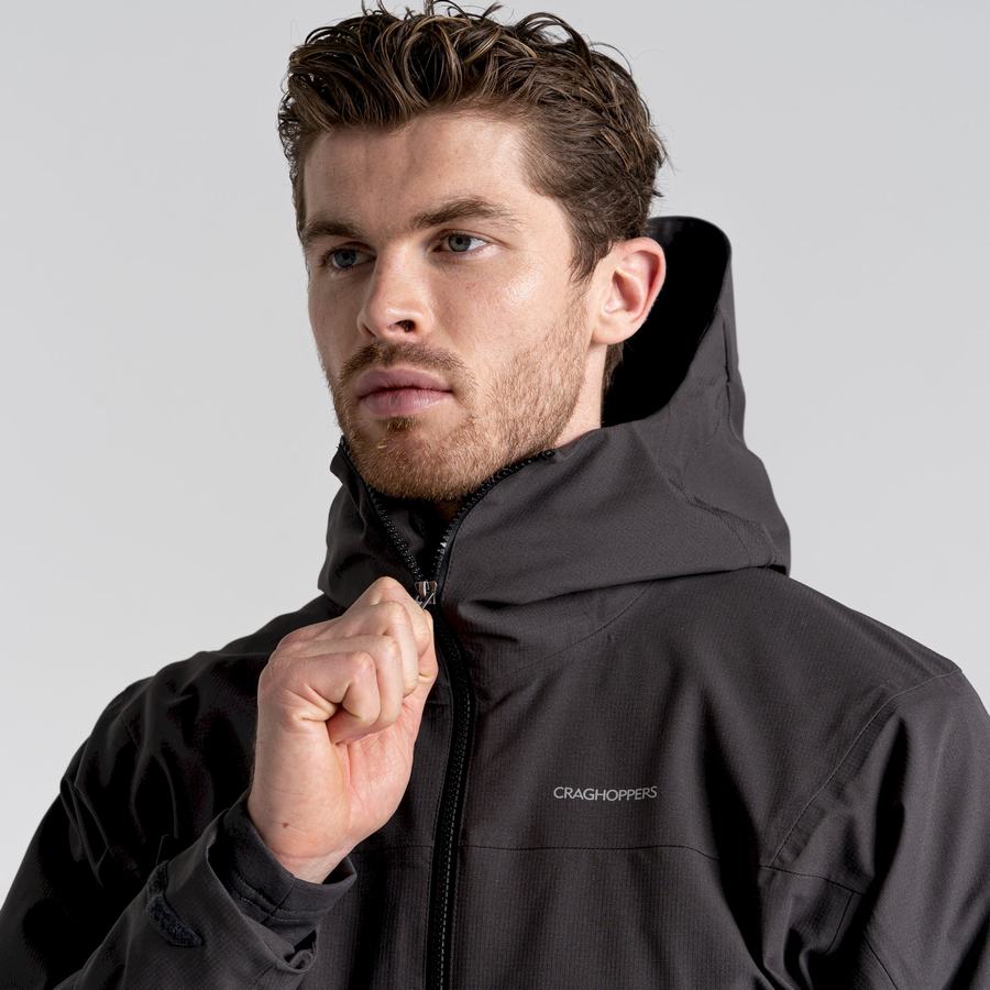 Black Craghoppers Dynamic Pro Men's Jackets | NNE5844GY