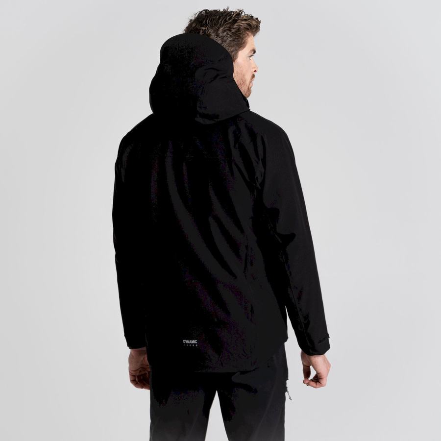 Black Craghoppers Dynamic Pro Men's Jackets | OUE6985EH