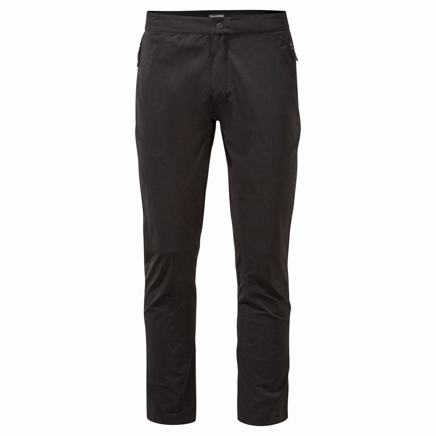 Black Craghoppers Dynamic Pro Men's Trousers | RNH1576TJ