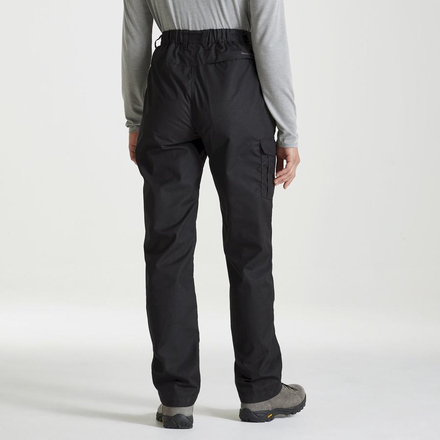 Black Craghoppers Expert Kiwi Women's Trousers | KYP3548DV