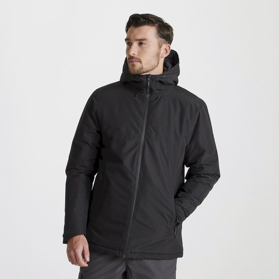 Black Craghoppers Expert Thermic Insulated Men's Jackets | UXZ3611CE