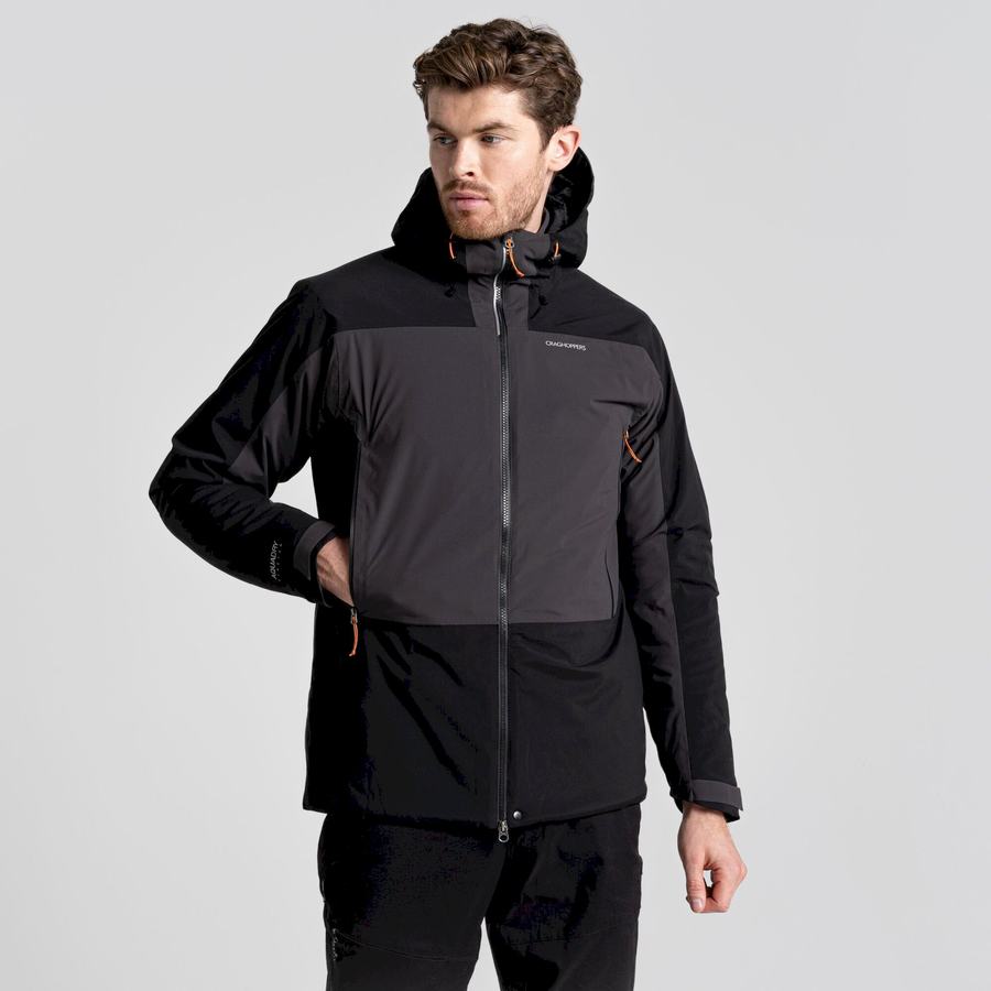 Black Craghoppers Gryffin Thermic Men's Jackets | DZM6846OG