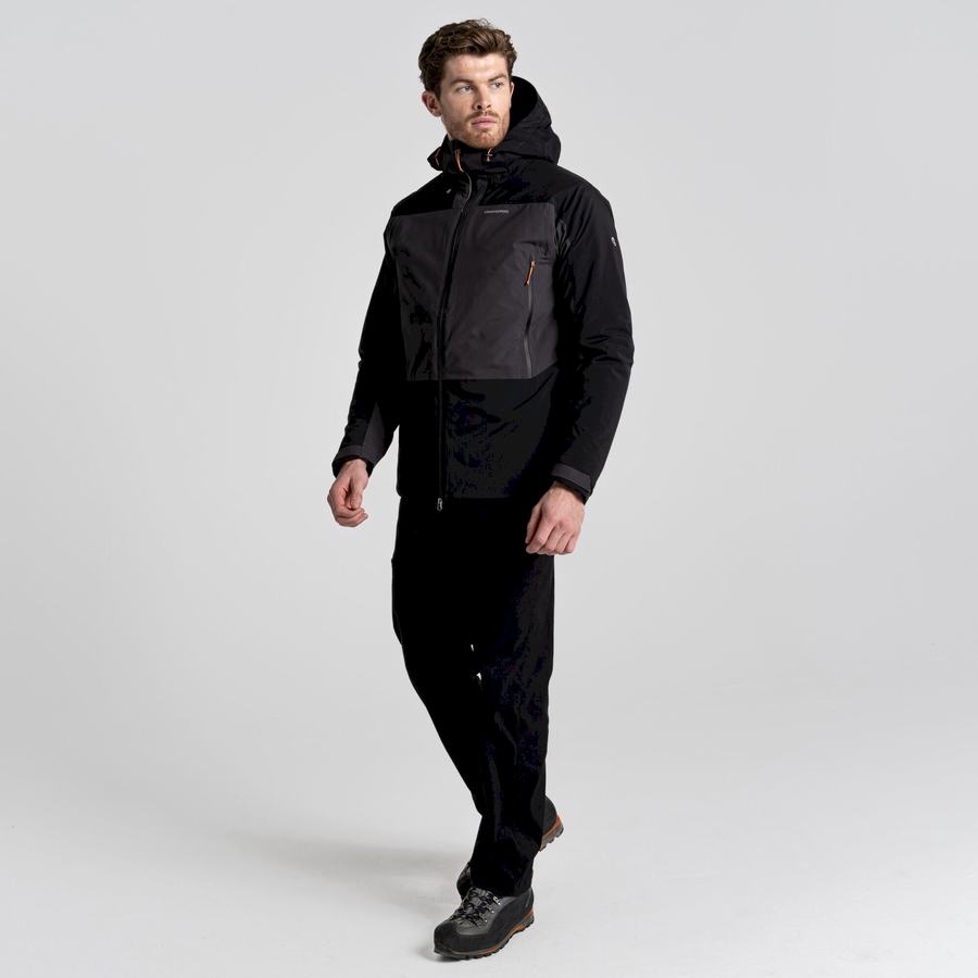 Black Craghoppers Gryffin Thermic Men's Jackets | DZM6846OG