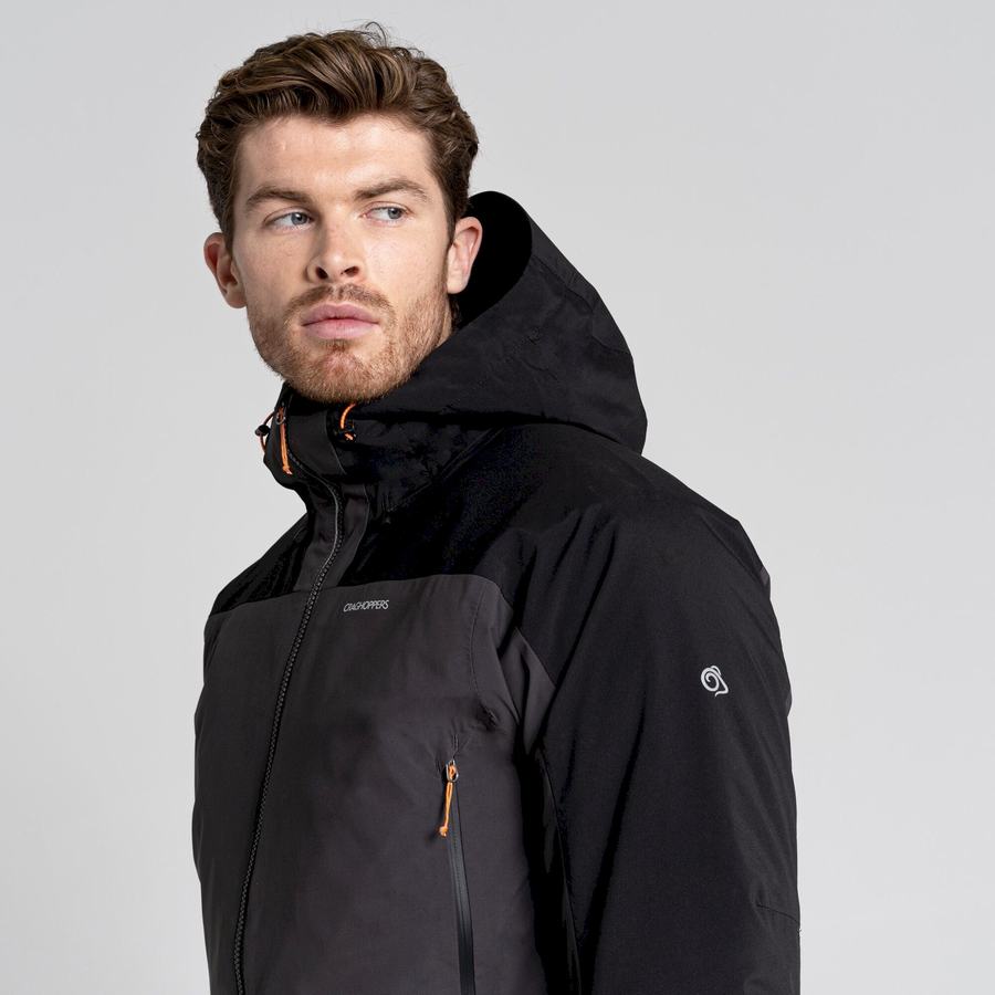 Black Craghoppers Gryffin Thermic Men's Jackets | DZM6846OG