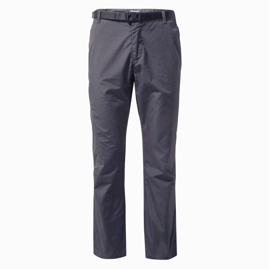 Black Craghoppers Kiwi Boulder Men's Trousers | HFW3219PL