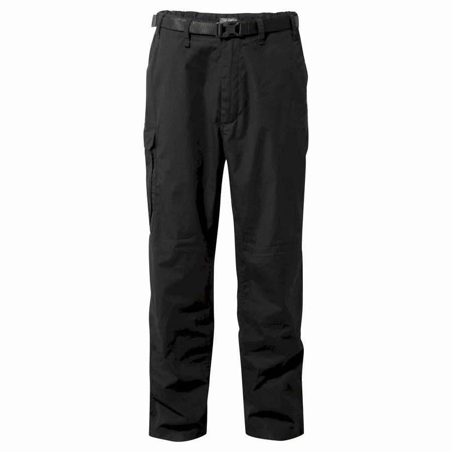 Black Craghoppers Kiwi Classic Men's Trousers | NWN2915SK