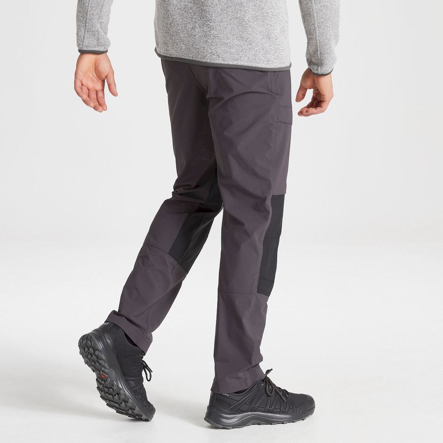 Black Craghoppers Kiwi Pro Expedition Men's Trousers | EIU5573EX