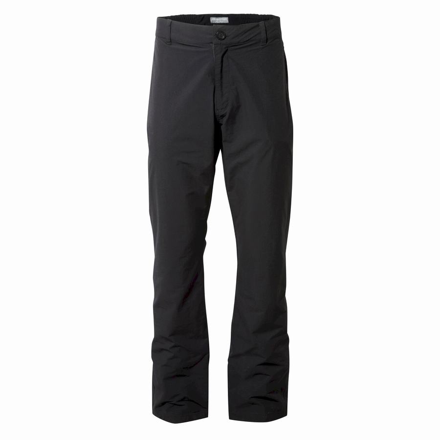 Black Craghoppers Kiwi Pro II Waterproof Men's Trousers | KRP9927LZ