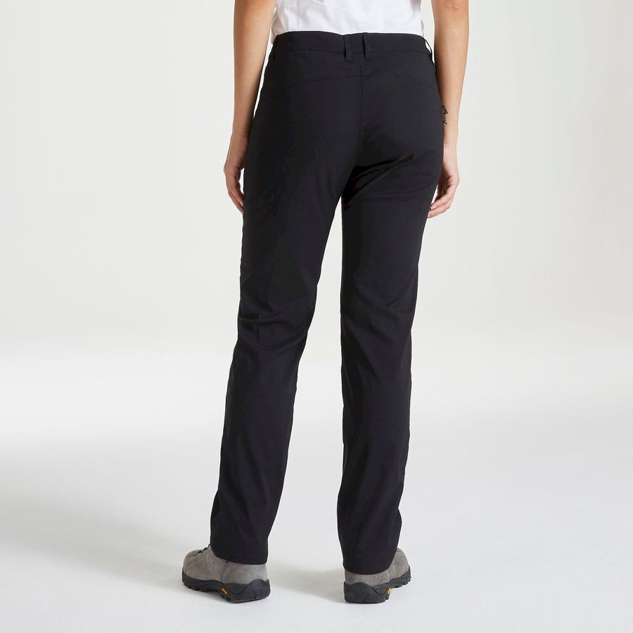 Black Craghoppers Kiwi Pro II Winter Lined Women's Trousers | IPT5189OD