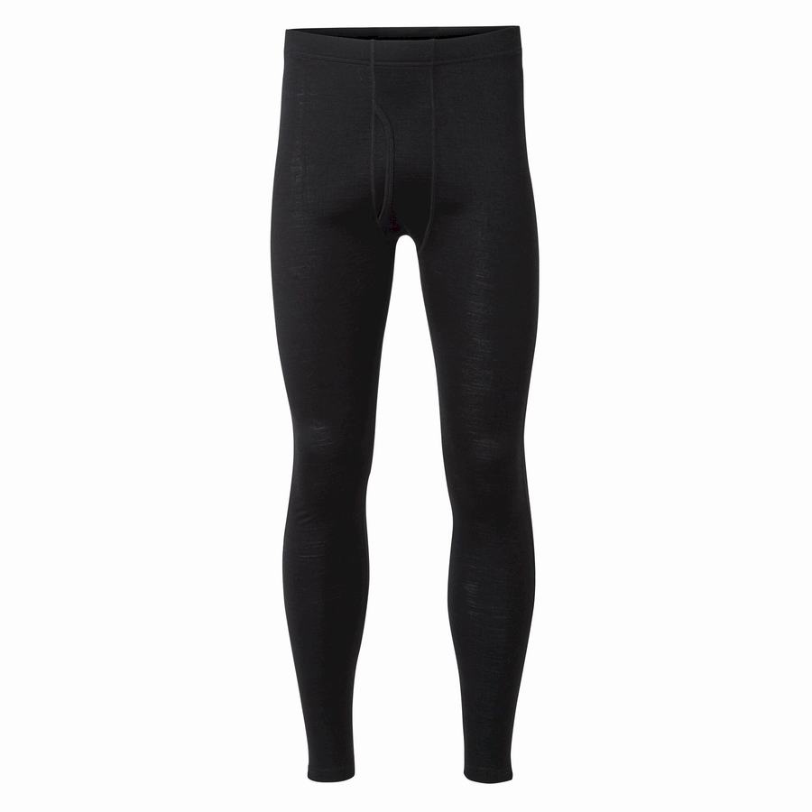 Black Craghoppers Merino Baselayer Men's Trousers | NHI6750QV