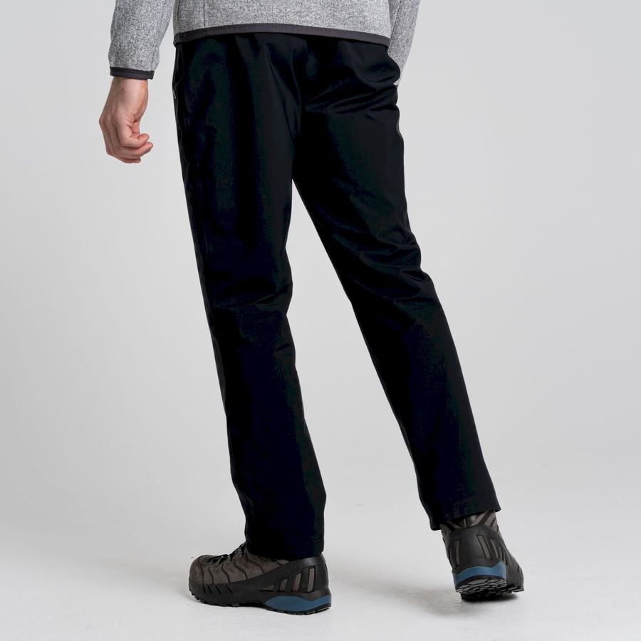 Black Craghoppers Nogales Gore-Tex Men's Trousers | XAI8777QL