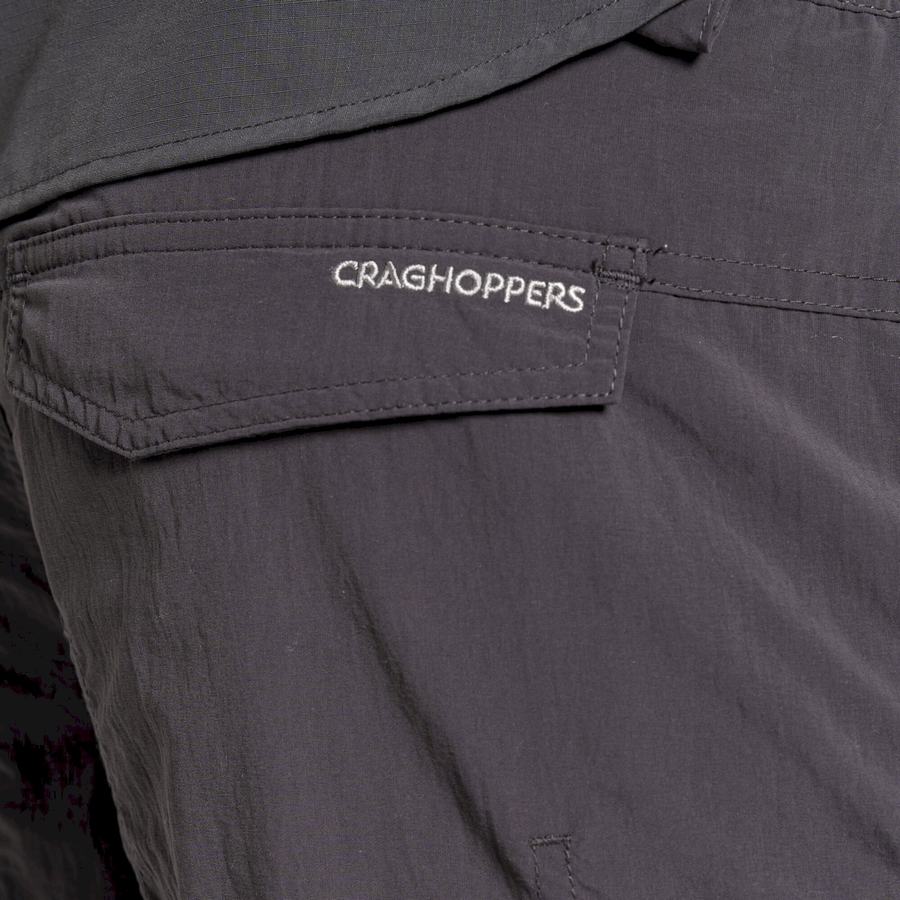 Black Craghoppers NosiLife II Men's Trousers | IJL7570TZ