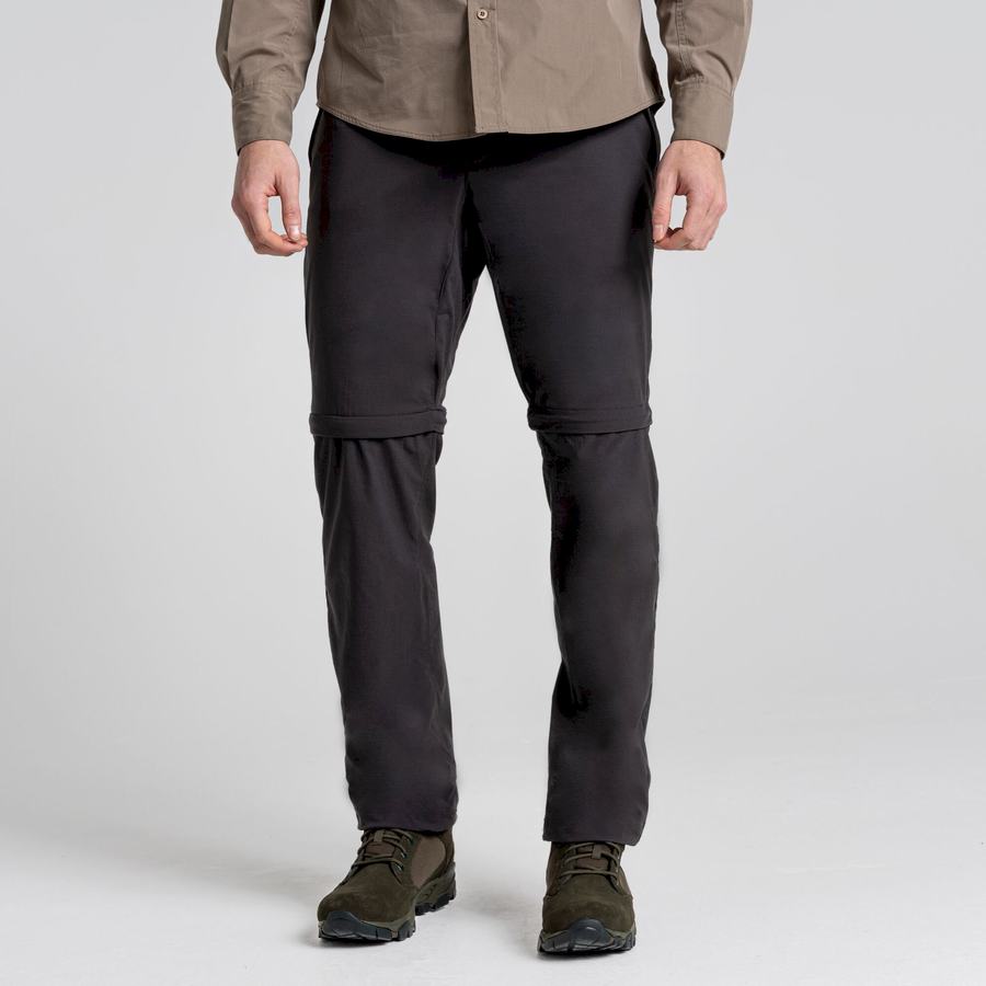 Black Craghoppers NosiLife Pro II Men's Trousers | STC148ZF