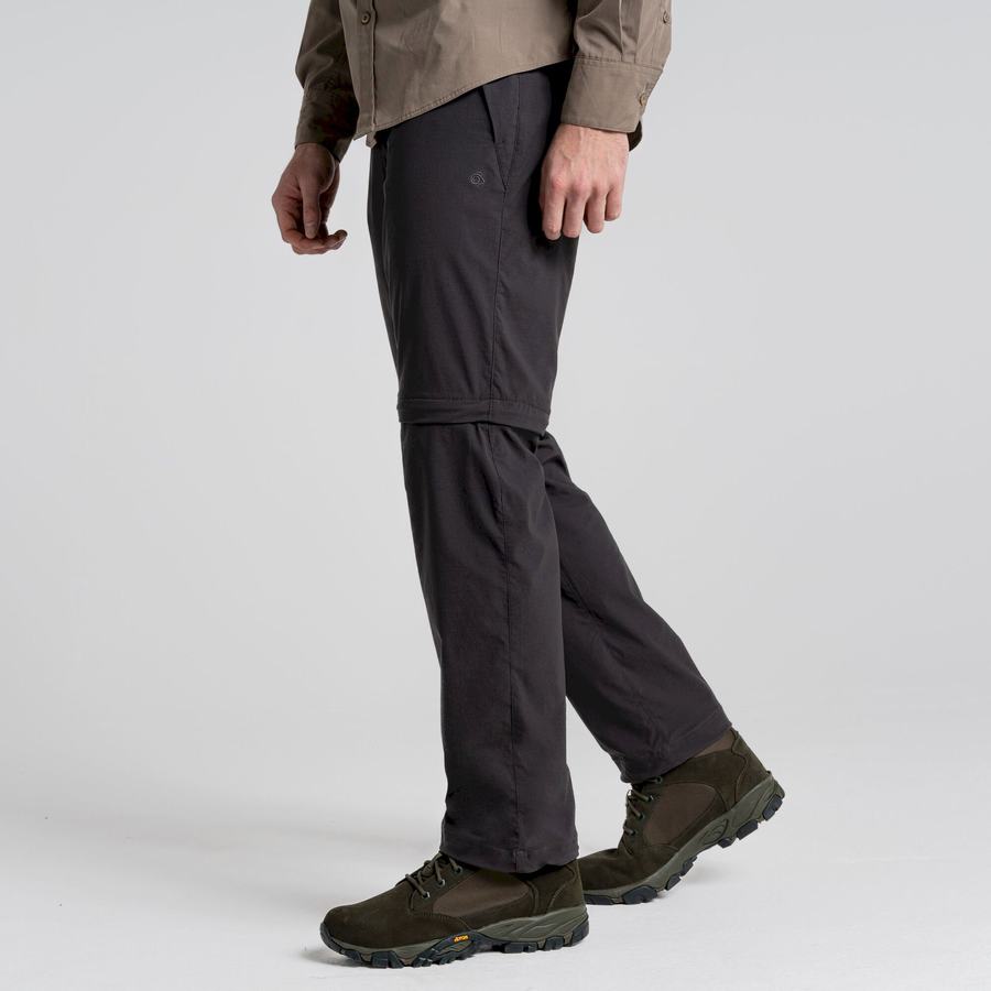 Black Craghoppers NosiLife Pro II Men's Trousers | STC148ZF