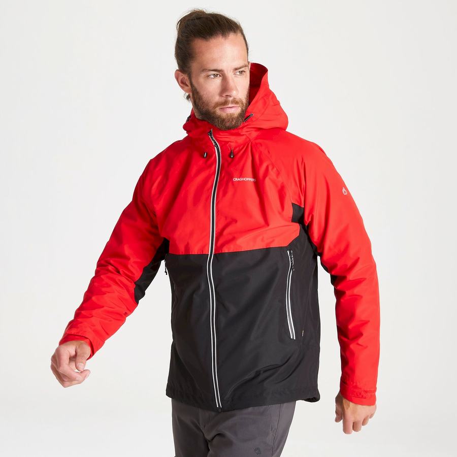 Black Craghoppers Waterproof Atlas Men's Jackets | APU3848BH