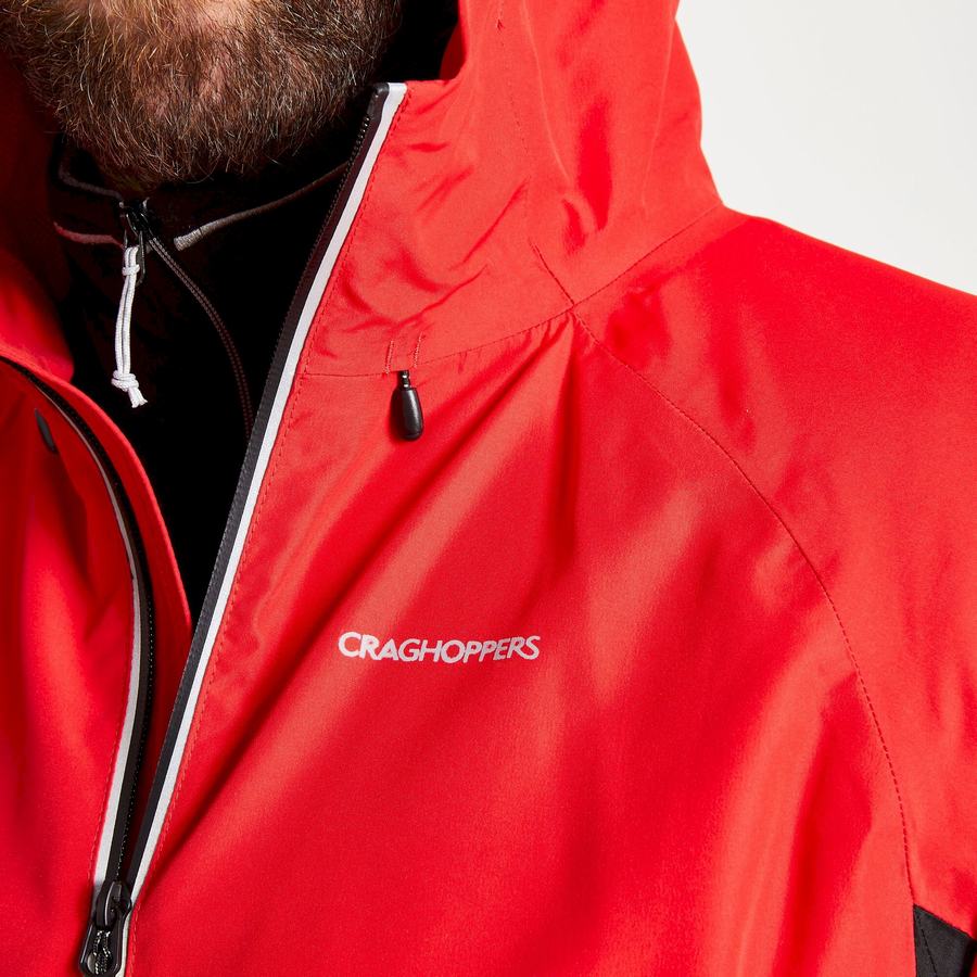 Black Craghoppers Waterproof Atlas Men's Jackets | APU3848BH