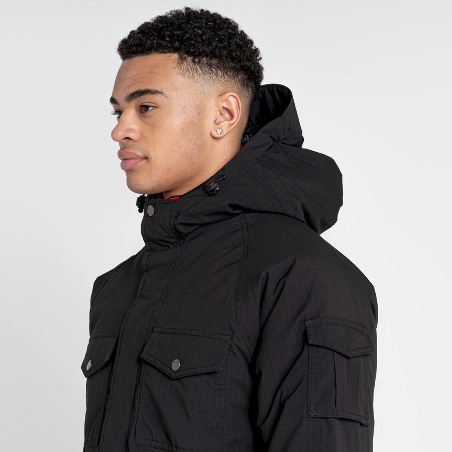 Black Craghoppers Waverley Thermic Men's Jackets | VTC222EO