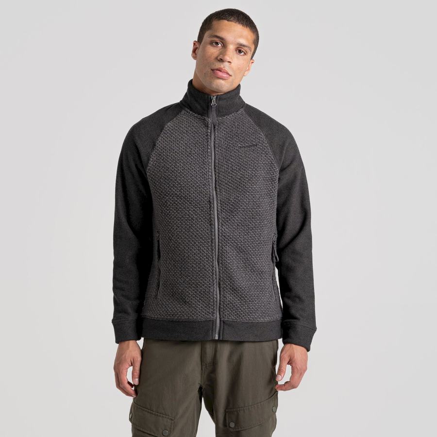 Black Grey Craghoppers Hector Men's Jackets | ASK1483RX