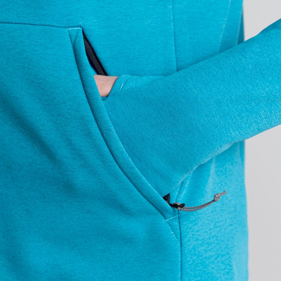 Blue Craghoppers Dynamic Pro Half Zip Men's Sweaters | UEQ2384EZ