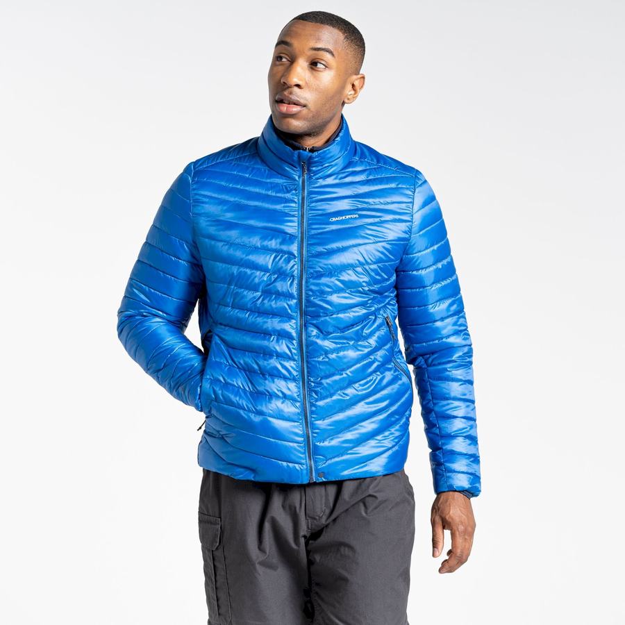 Blue Craghoppers Insulated ExpoLite Men's Jackets | DPS7999MK