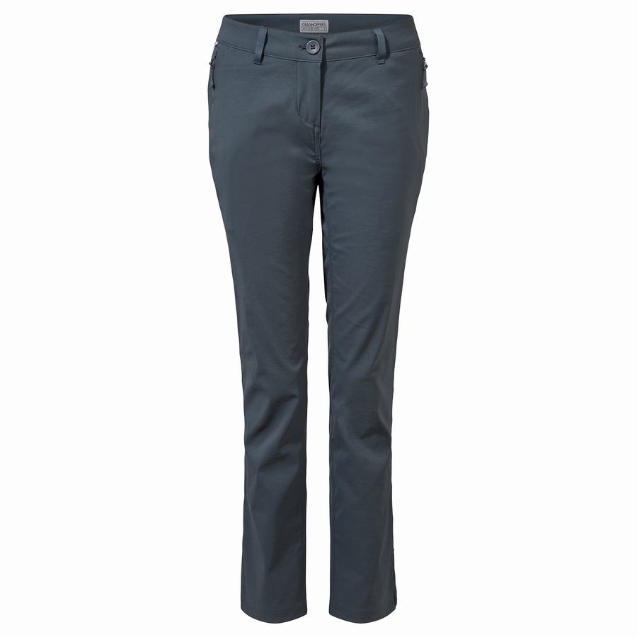 Blue Craghoppers Kiwi Pro II Women's Trousers | ZKX652CK