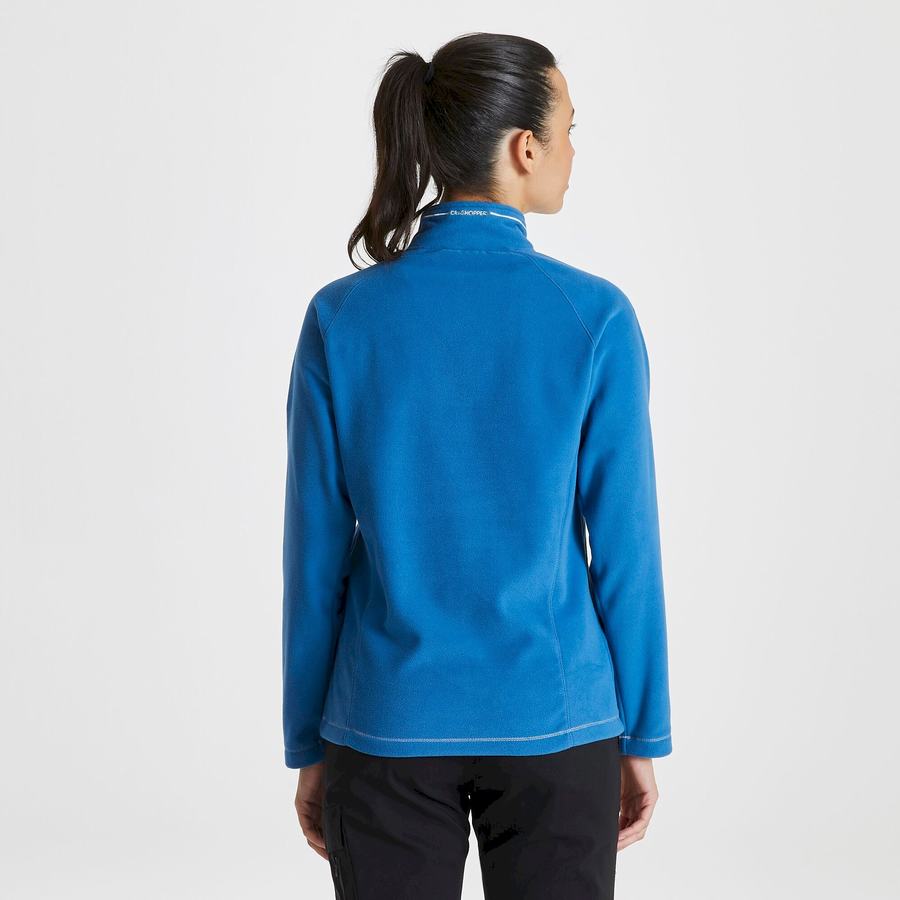 Blue Craghoppers Miska Half Zip Women's Sweaters | FEK1357YA