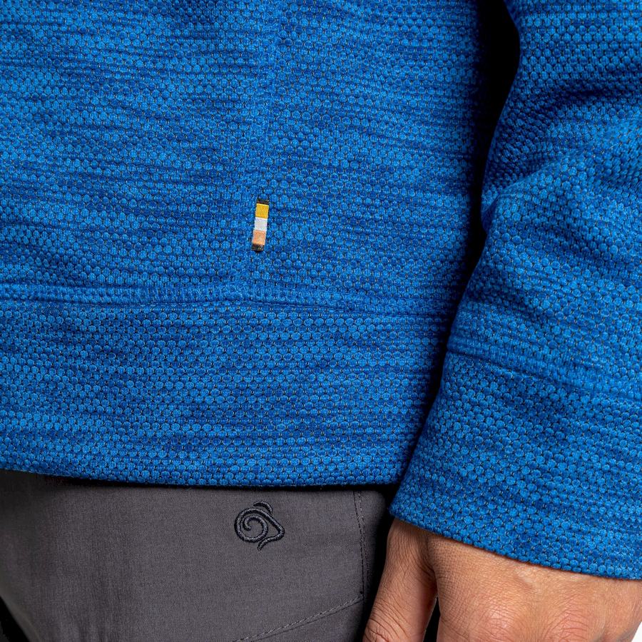 Blue Craghoppers Stromer Half Men's Sweaters | JFO6940WW