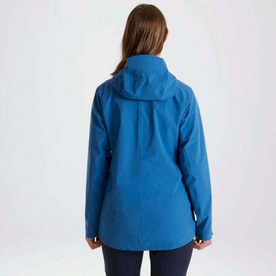 Blue Craghoppers Waterproof Caldbeck Women's Jackets | ECB2091JS